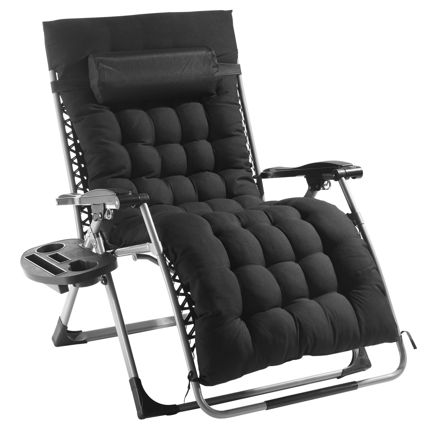 Zero Gravity Chair 33" Zero Gravity Recliner Lounge Chair inomhus och utomhus