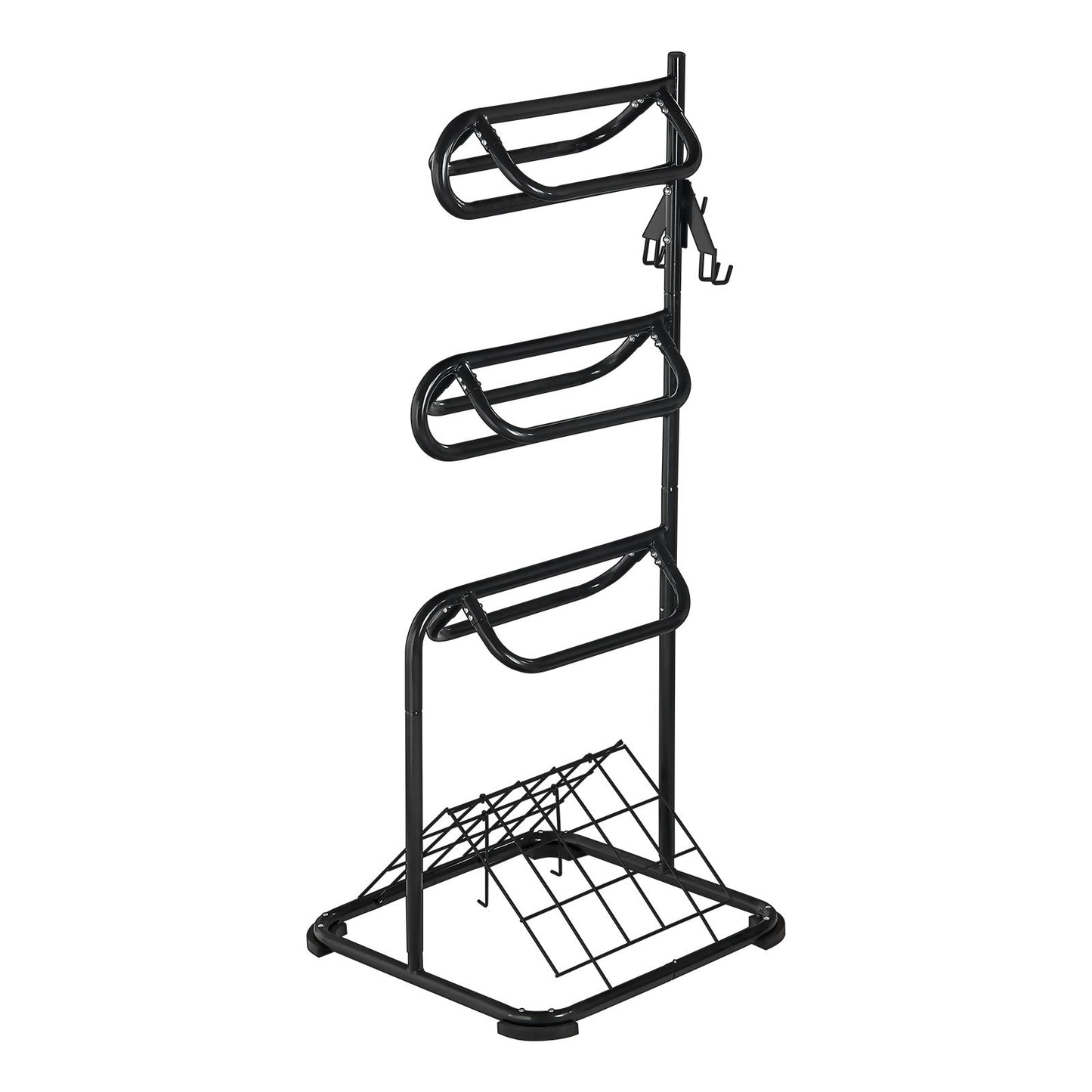 Freestanding Saddle Rack 3-Tier English and Western Saddle Rack
