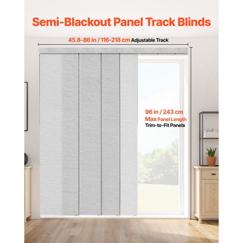 Flächenvorhang Rollo Rollo Rolloschienen 116cm bis 218cm B ablängbar grau
