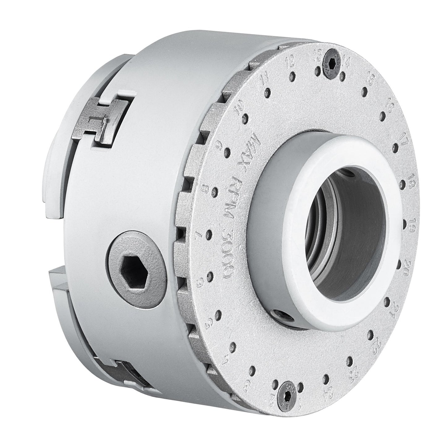 KP96 svarvchuck, 4-käft 3,75" diameter, metallsvarvchuck svarvmaskinstillbehör, självcentrerande verktyg, för svarv, precisionsbearbetning, slipmaskiner, fräsmaskiner