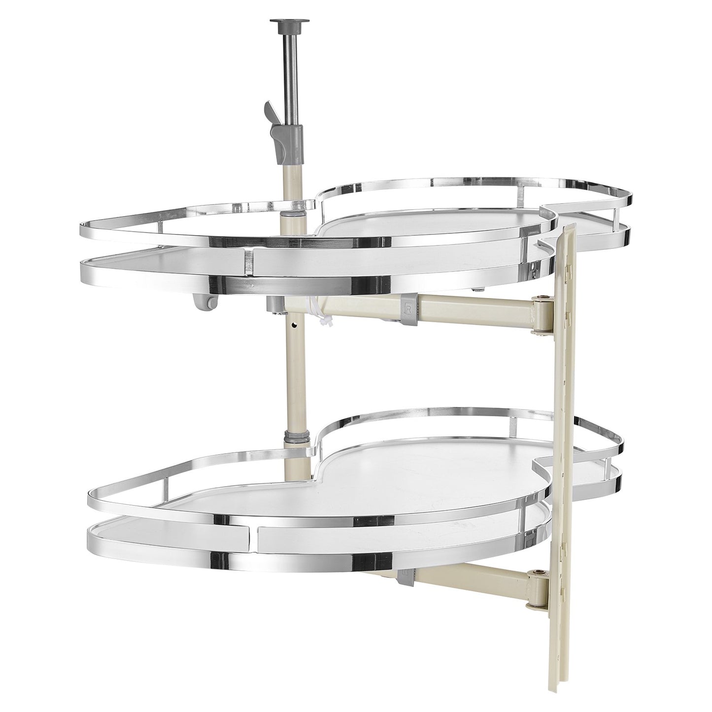 2 Tier Swing Right Blind Corner Cabinet Pull Out Soft Close Organizer