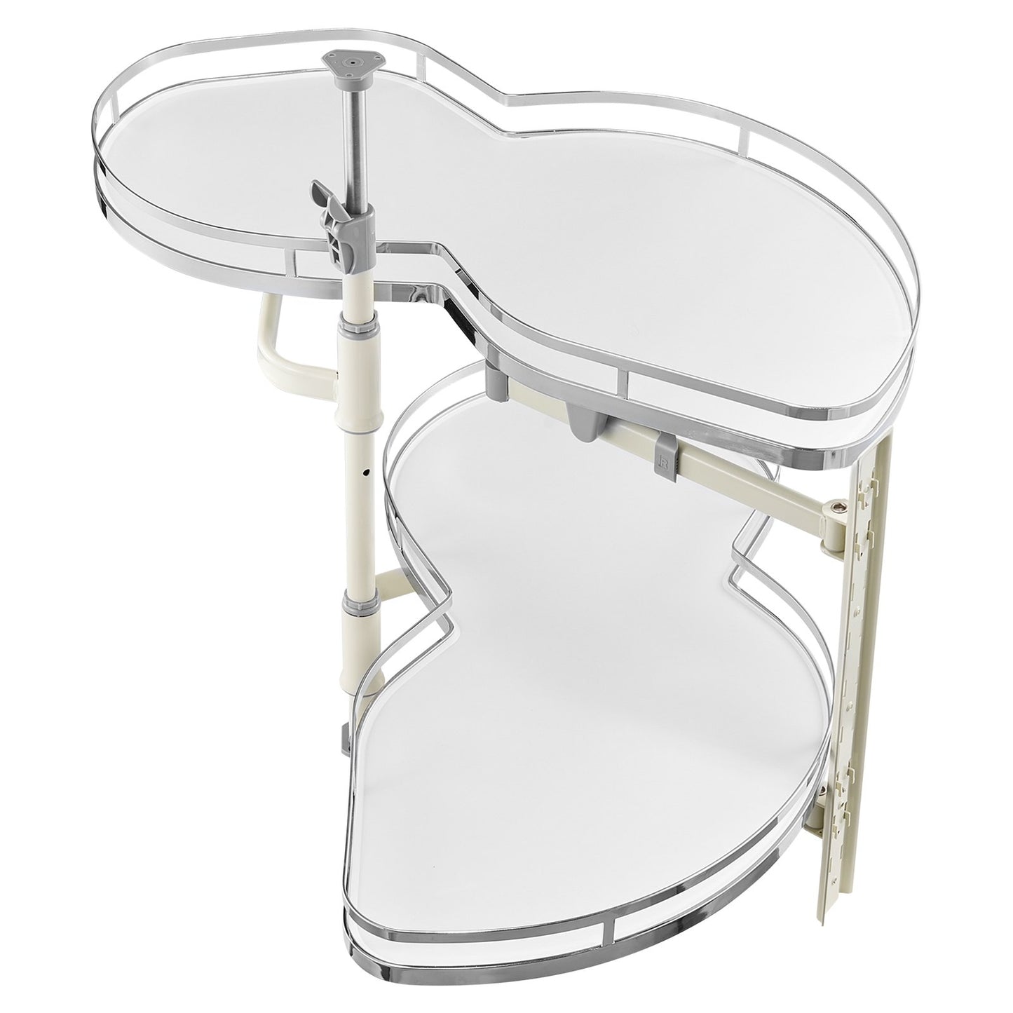 2 Tier Swing Right Blind Corner Cabinet Pull Out Soft Close Organizer