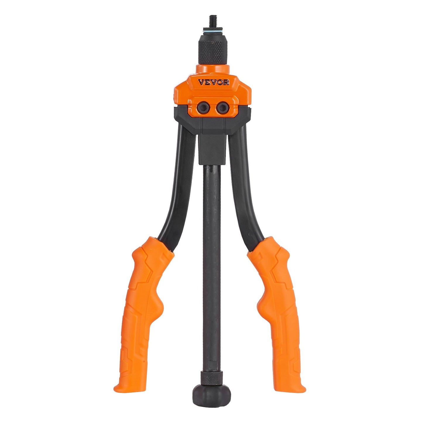 Nitmutterverktyg, 14” Rivnut Tool Kit med 7 ST Metriska och SAE dorn, 70 ST Assorted Nit Mutter, 10-24, 1/4-20, M6, 5/16-18, M8, 3/8-16, M10, Nitmuttersats med robust bärväska
