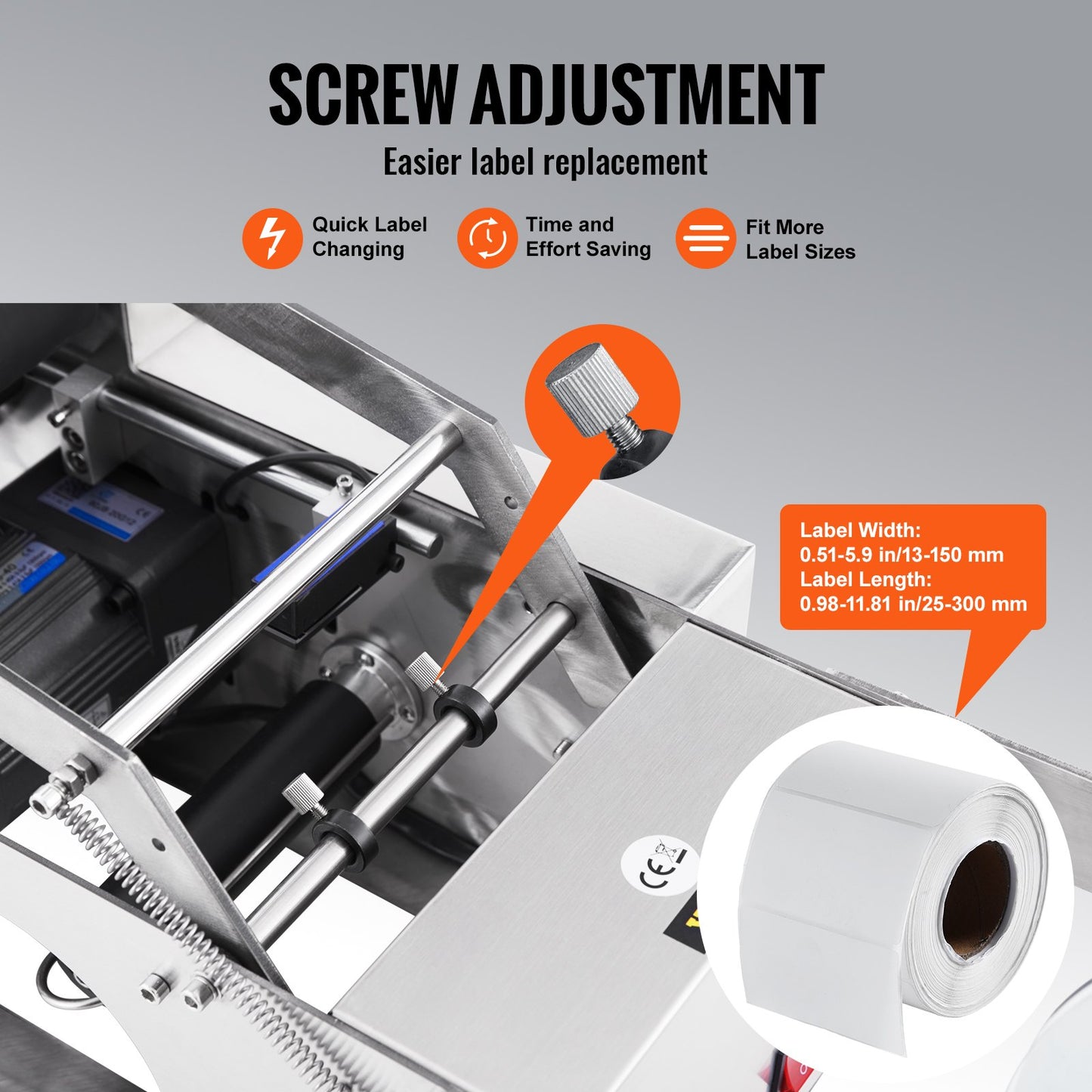 MT-50 semi-automatic labeling machine for round bottle, adjustable labeling machine 50 pcs/min label applicator for bottles 12-90 mm