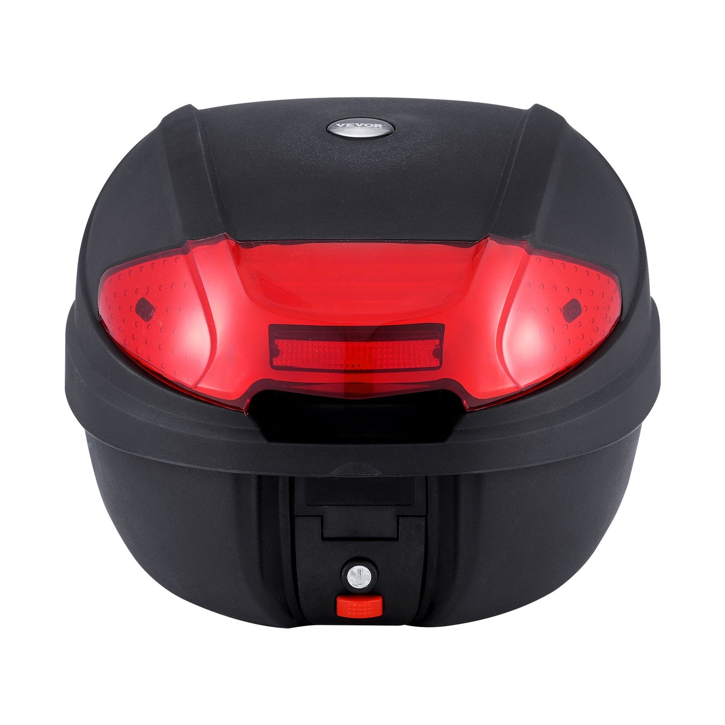 38L Motorcycle Top Case Universal Motorbike Tail with reflective panel