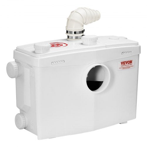 Maceratorpump 1200W 48 GPM Flöde 33 fot Höjdlyft för toalett, källarhandfat | EU