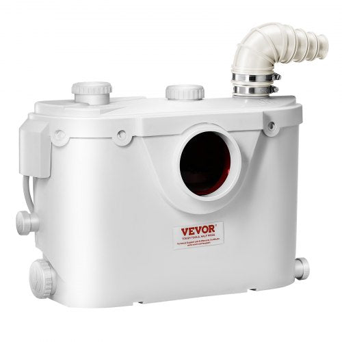 Maceratorpump 500W 29 GPM Flöde 26 ft Höjdlyft för toalett/källarhandfat | EU