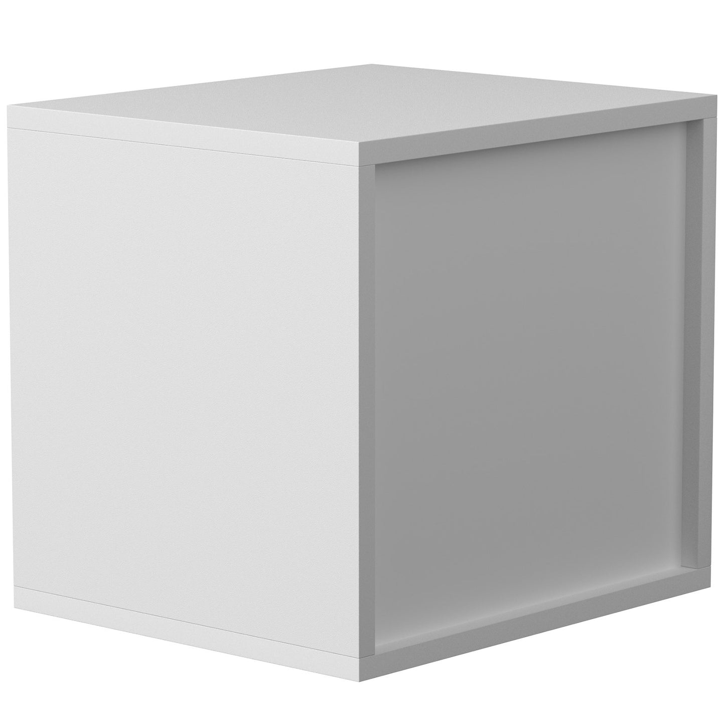 Literature Organizers, 5 Compartment Office Mailbox with Adjustable Shelves, Wooden Literature Sorter 13.9x12x13 Inch for Office, Home, Classroom, Mailroom Organization, EPA Certified, White