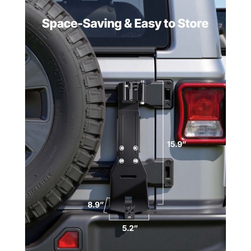 Domkraftsfäste för höglyftande terränggående Jeep Wrangler YJ/TJ/JK/JL 1986-2024