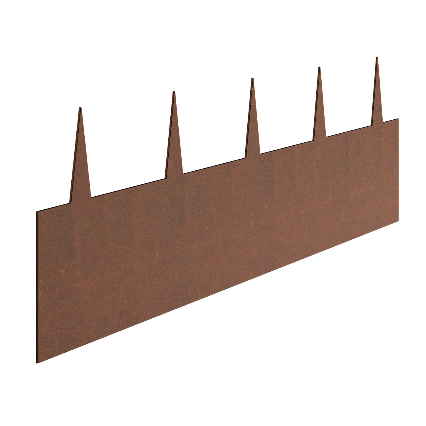 Väderbeständig stållandskapskant 6-pack 40 x 8 tum för Yard Garden