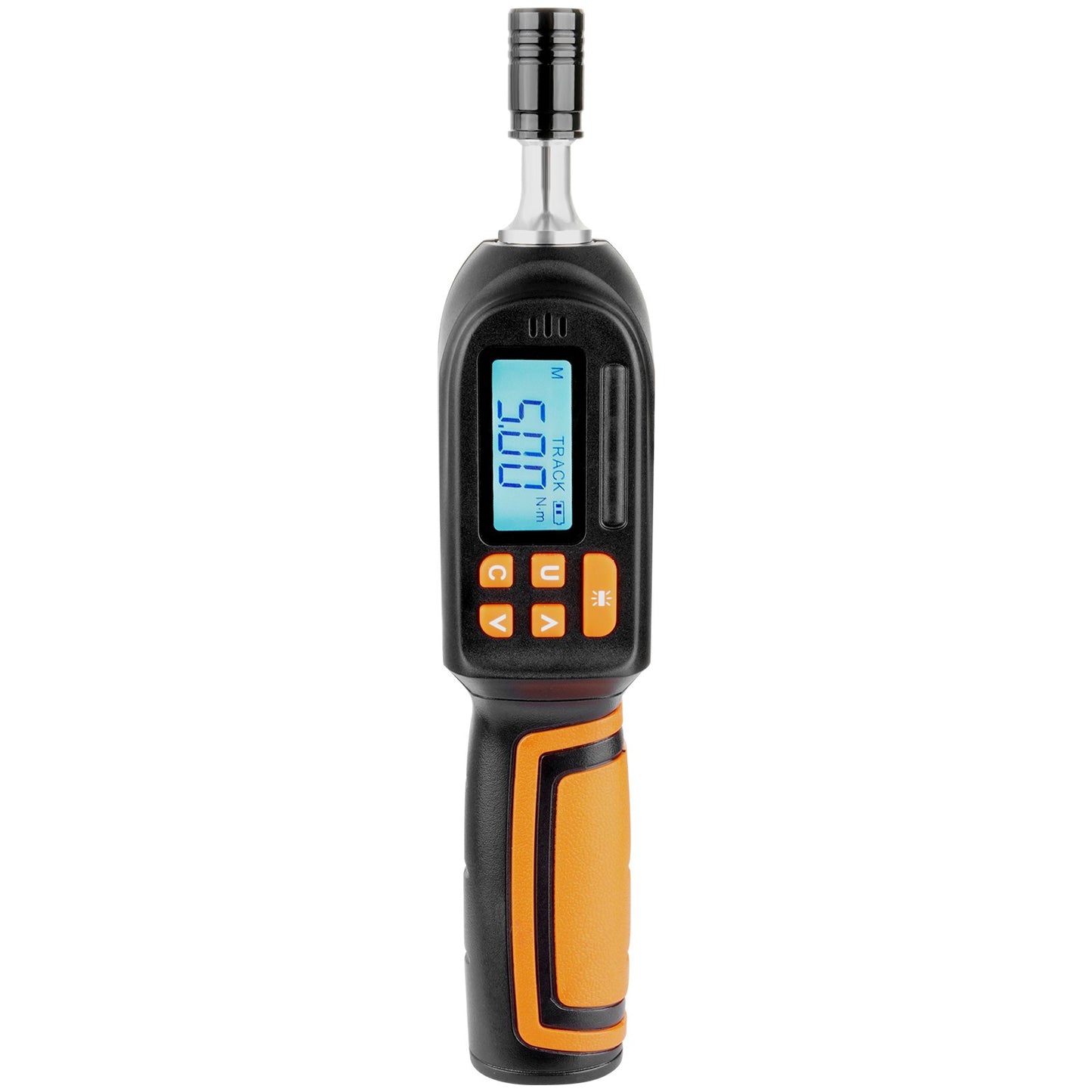 Digital vridmomentskruvmejsel, 1/4" drivskruvmejsel momentnyckel, elektriker momentskruvmejsel med LCD, 2,65-70,67 in-lbs vridmomentområde, 0,01 Nm stegvis vridmomentskruvmejsel med bitar och fodral