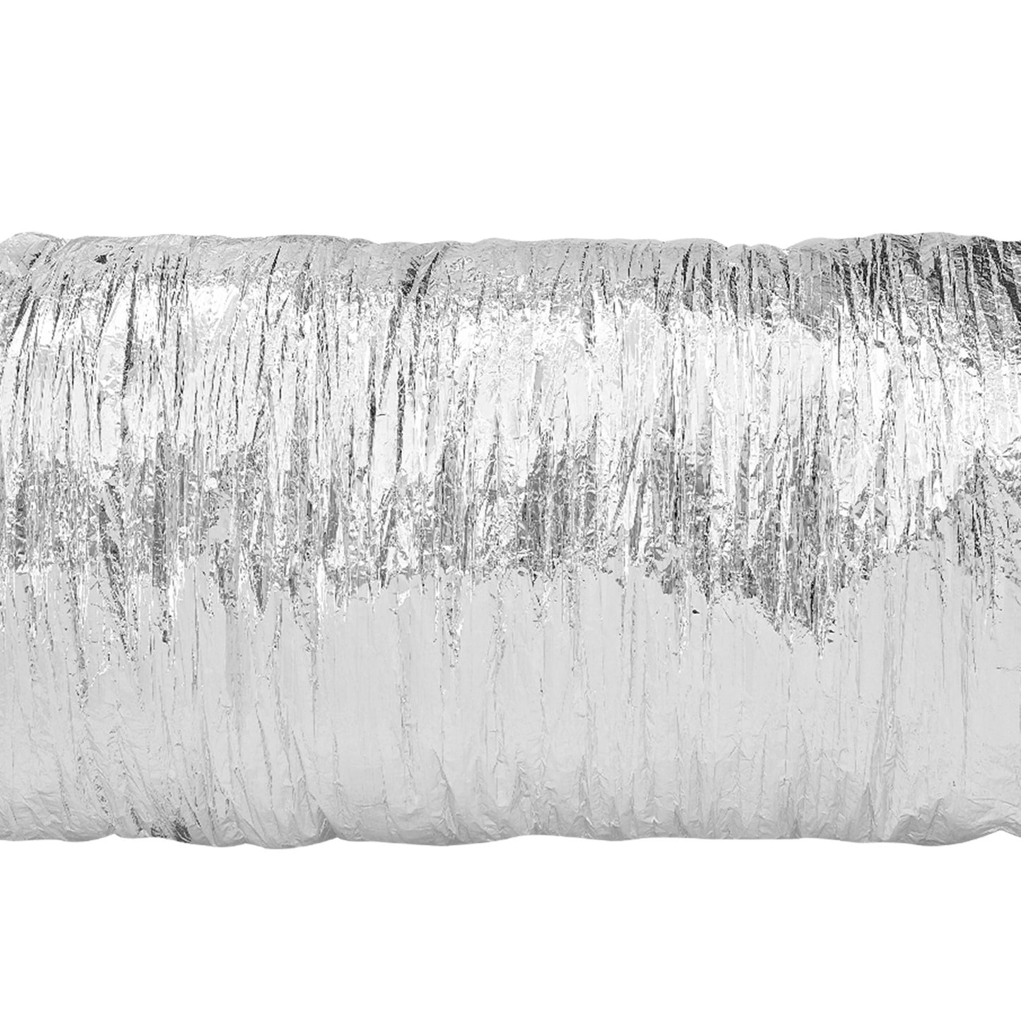 Dryer Vent Hose, 152.4 MM Insulated Flexible Duct 7.62 M Long with 2 Duct Clamps, Heavy Duty Triple Layer Protection for HVAC Heating Cooling Ventilation and Exhaust, R-4.2 Flame Retardant Rating