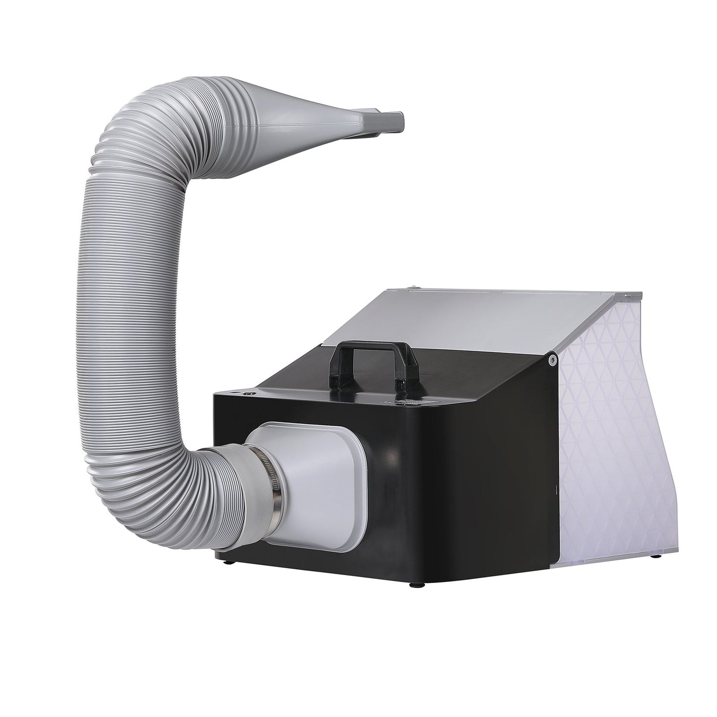 Airbrush Spraybås Bärbar Hobby Airbrush Paint Spraybås Dubbla fläktar