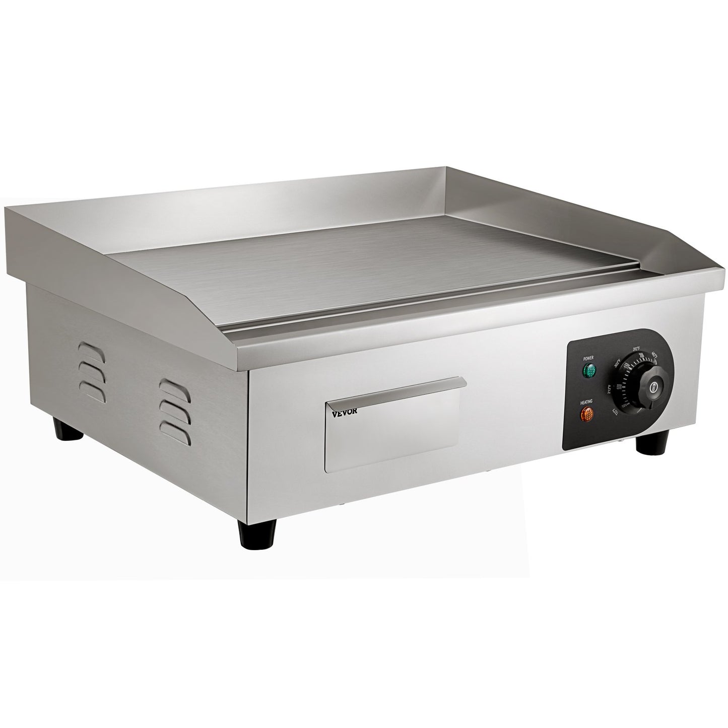 3000W 21" Kommersiell elektrisk bänkskiva Platt Grill Varmplatta