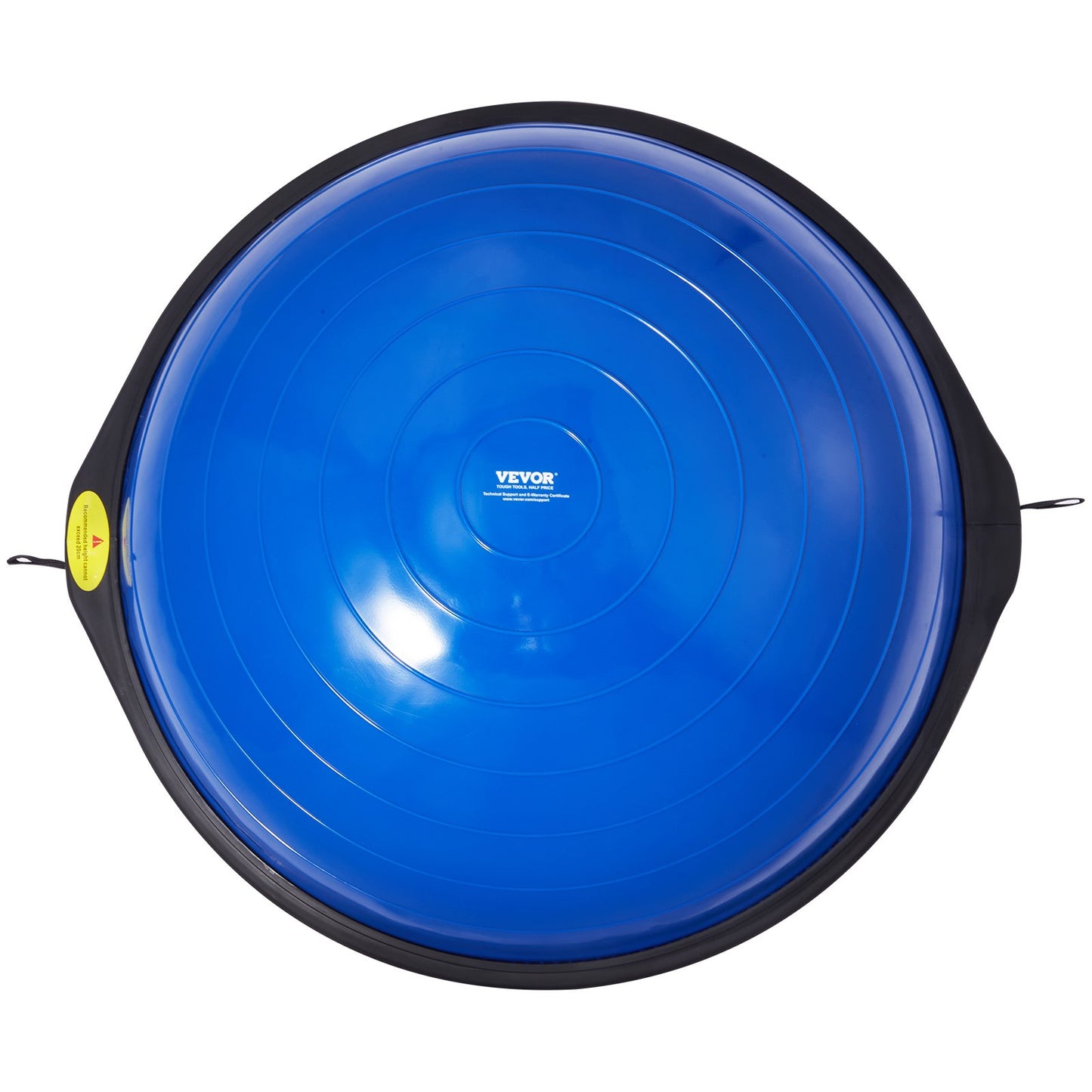 26" Half Exercise Ball Trainer Yoga Balance Stability Ball Resistance Band