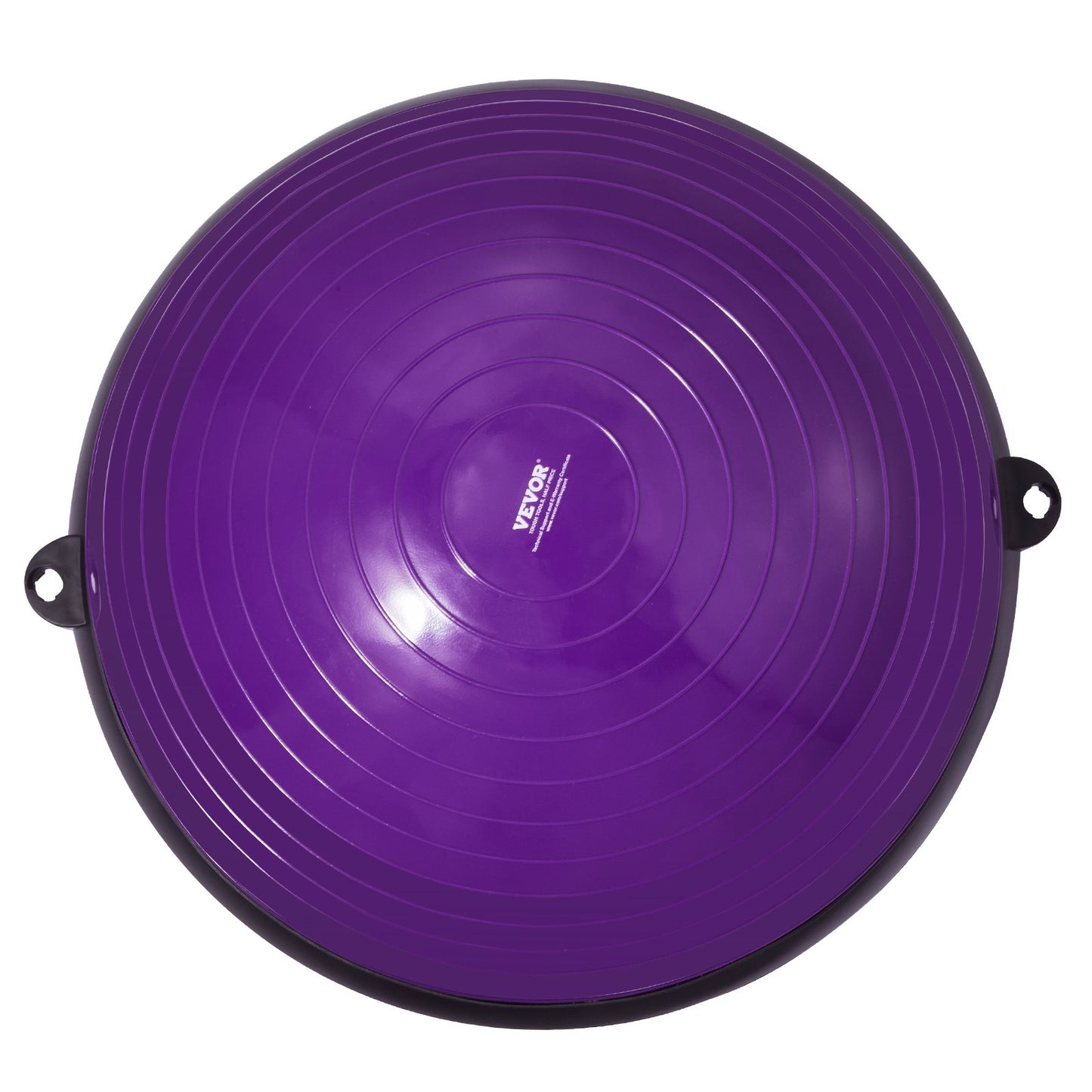 23" Half Exercise Ball Trainer Yoga Balance Stability Ball Resistance Band