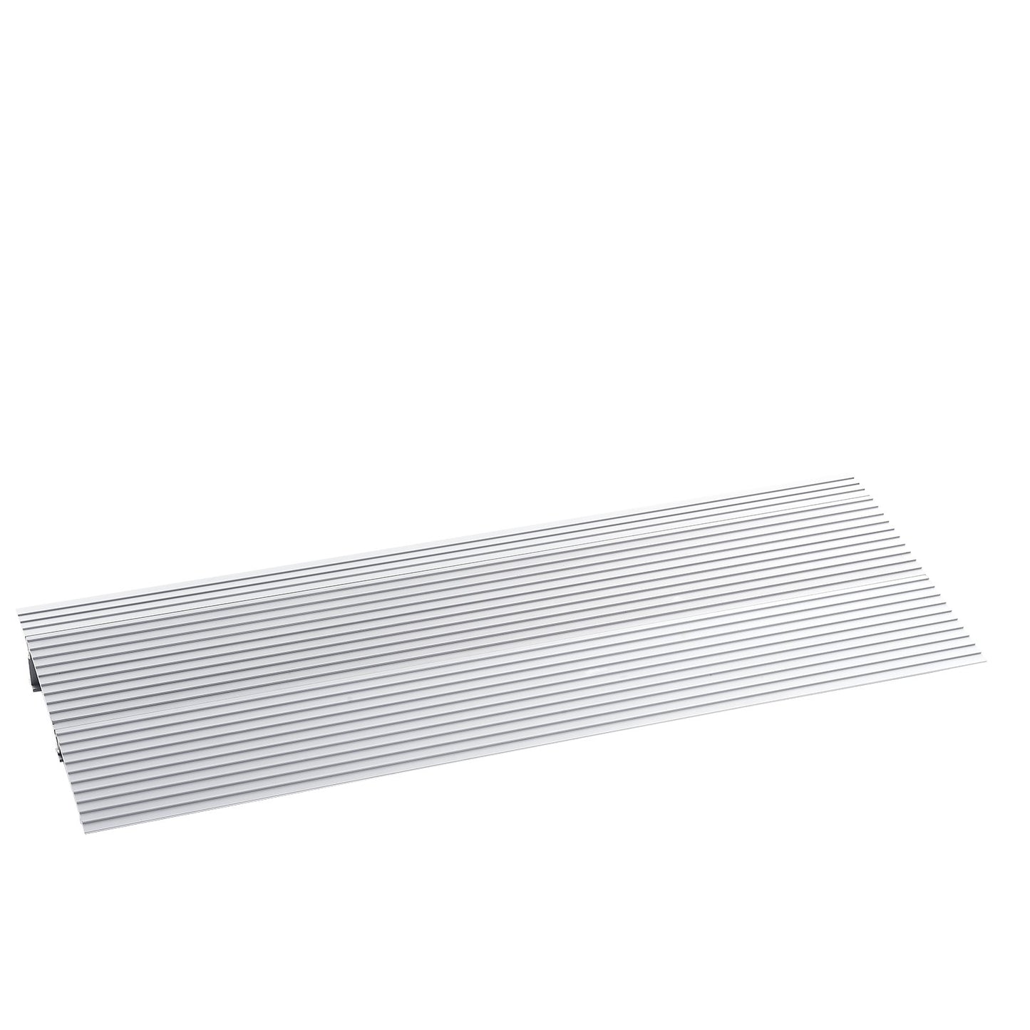 Dörrtröskelramp, 2" stigning, 800 lbs lastkapacitet, dörrramp för rullstolar, tröskelramp i aluminium för dörröppningar, justerbar modulär tröskelramp för rullstolar, skotrar, elstolar