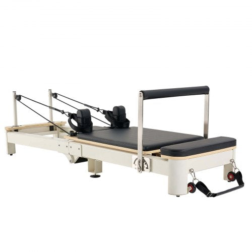 Foldable Pilates Reformer Pilates Machine Home Gym Exercise Equipment | EU