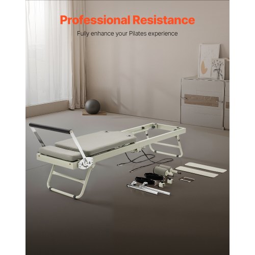 Foldable Pilates Reformer Pilates Machine Home Gym Träningsutrustning | EU