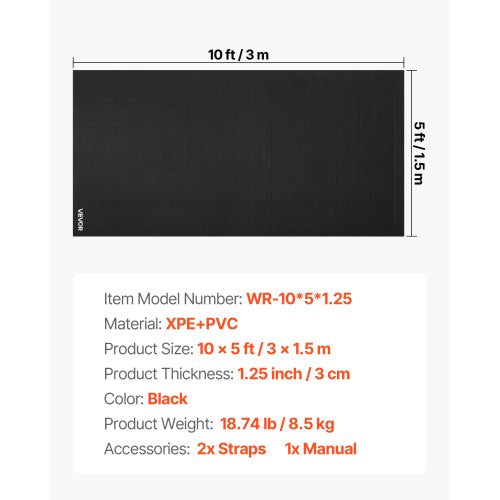 Brottningsmatta Roll-Up Kampsportsmatta 3x1,5m Gymnastik MMA Jiu Jitsu Matta | EU