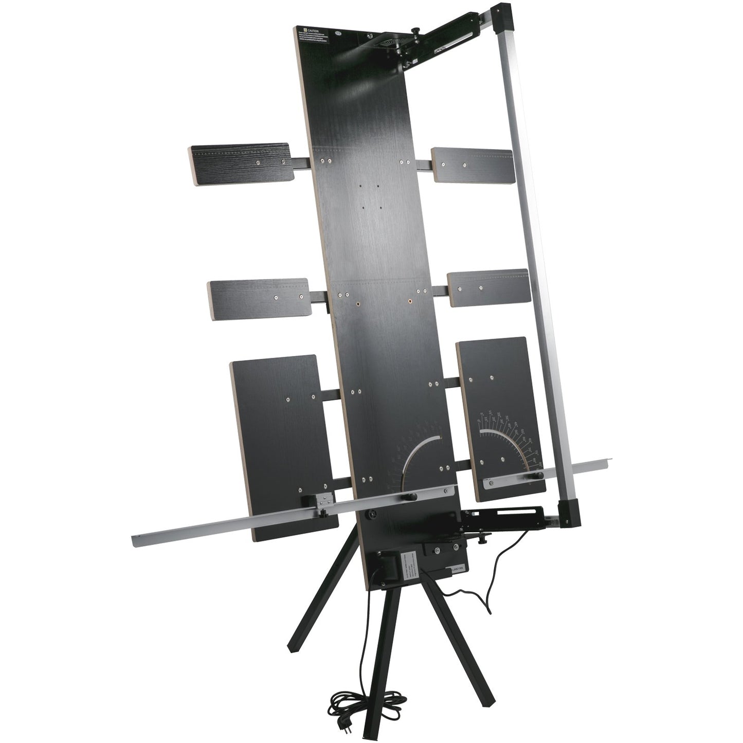 Styroporschneidemaschine 42cm Max. Schnittstärke Schaumstoffschneider 115cm Max. Länge Heißdraht-Schaumschneider 0-90° Styroporschneider Sechs Heizdrähte mit Standfuß seitliche Platte zum Schneiden von Schaumstoff Perlgarn