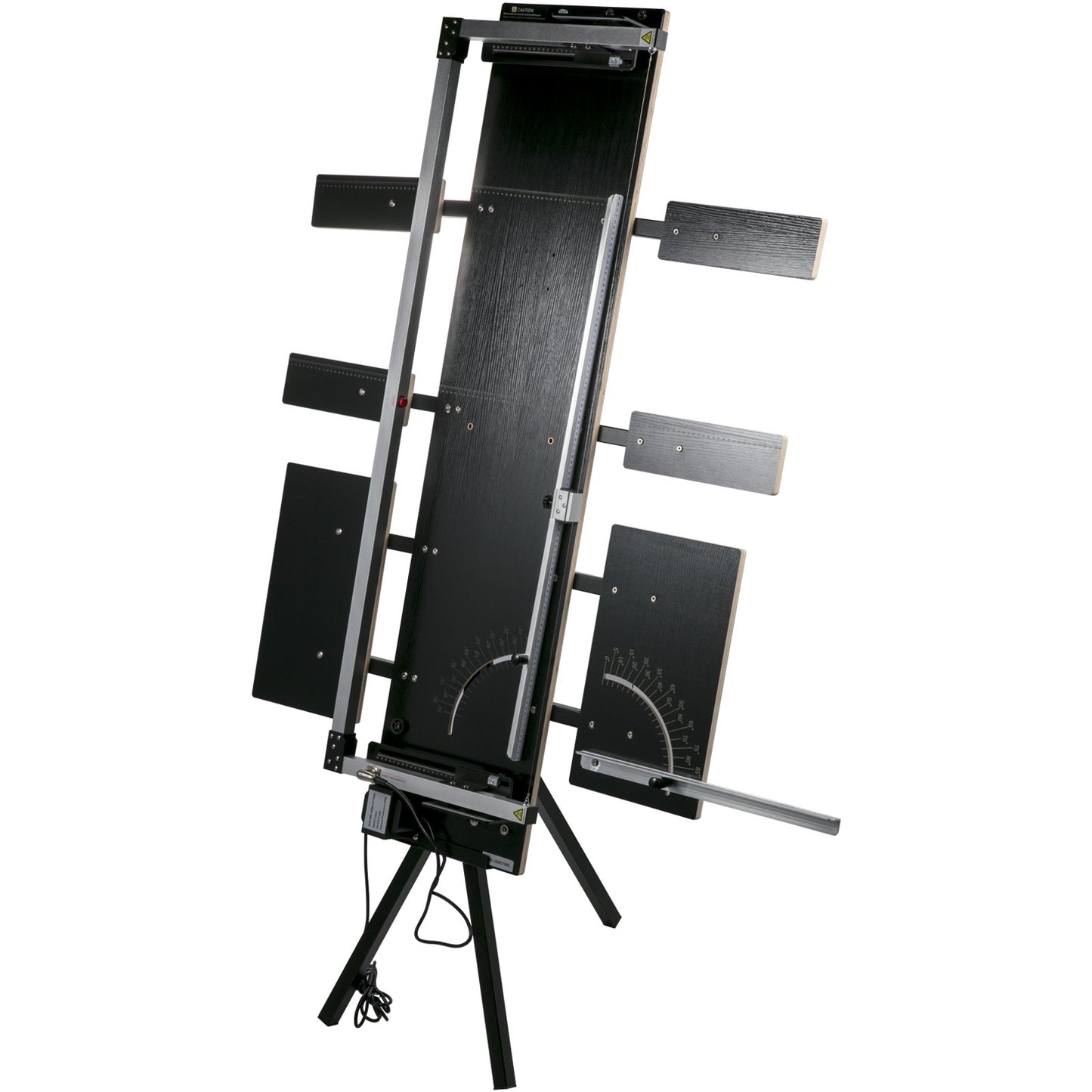 Styroporschneidemaschine 42cm Max. Schnittstärke Schaumstoffschneider 115cm Max. Länge Heißdraht-Schaumschneider 0-90° Styroporschneider Sechs Heizdrähte mit Standfuß seitliche Platte zum Schneiden von Schaumstoff Perlgarn