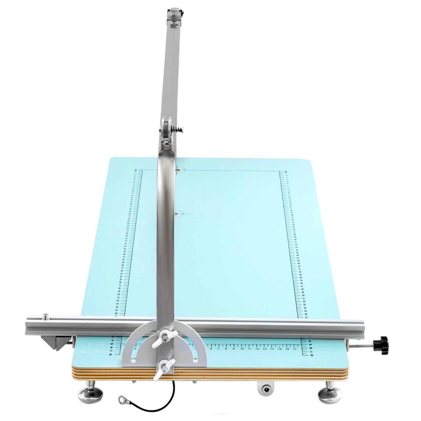 Foam Cutting Machine Hot Wire Foam Cutter Peeled Workbench Styrofoam Cutter Adjustable Angle for Foam Sponge KT Board Foam Carving Modeling...