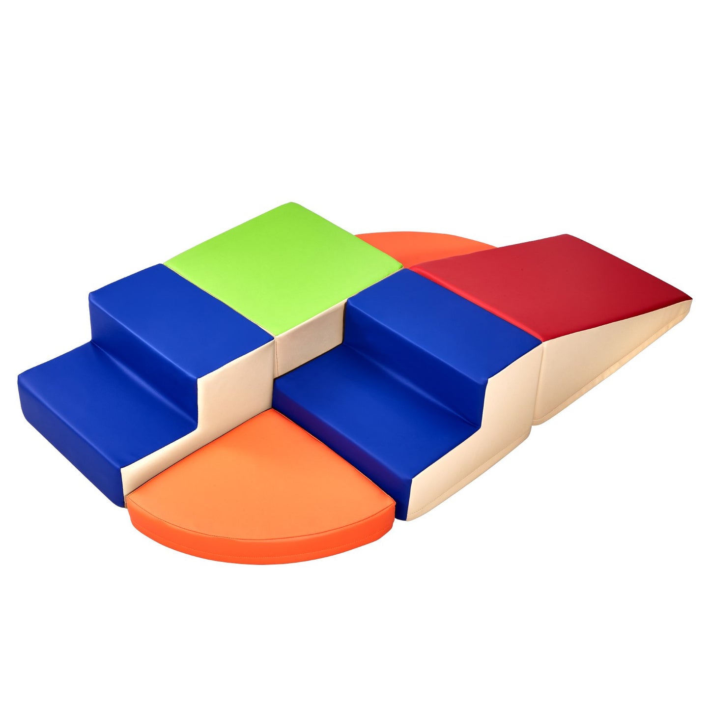 Climbing Toys 6 Pieces Foam Climbing Blocks for Toddlers and Preschoolers