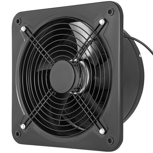 12 tums industriell ventilationsutsug axiellt utblås av metall 300 MM luftavdragare fläkt (300 MM/12 tum) | EU