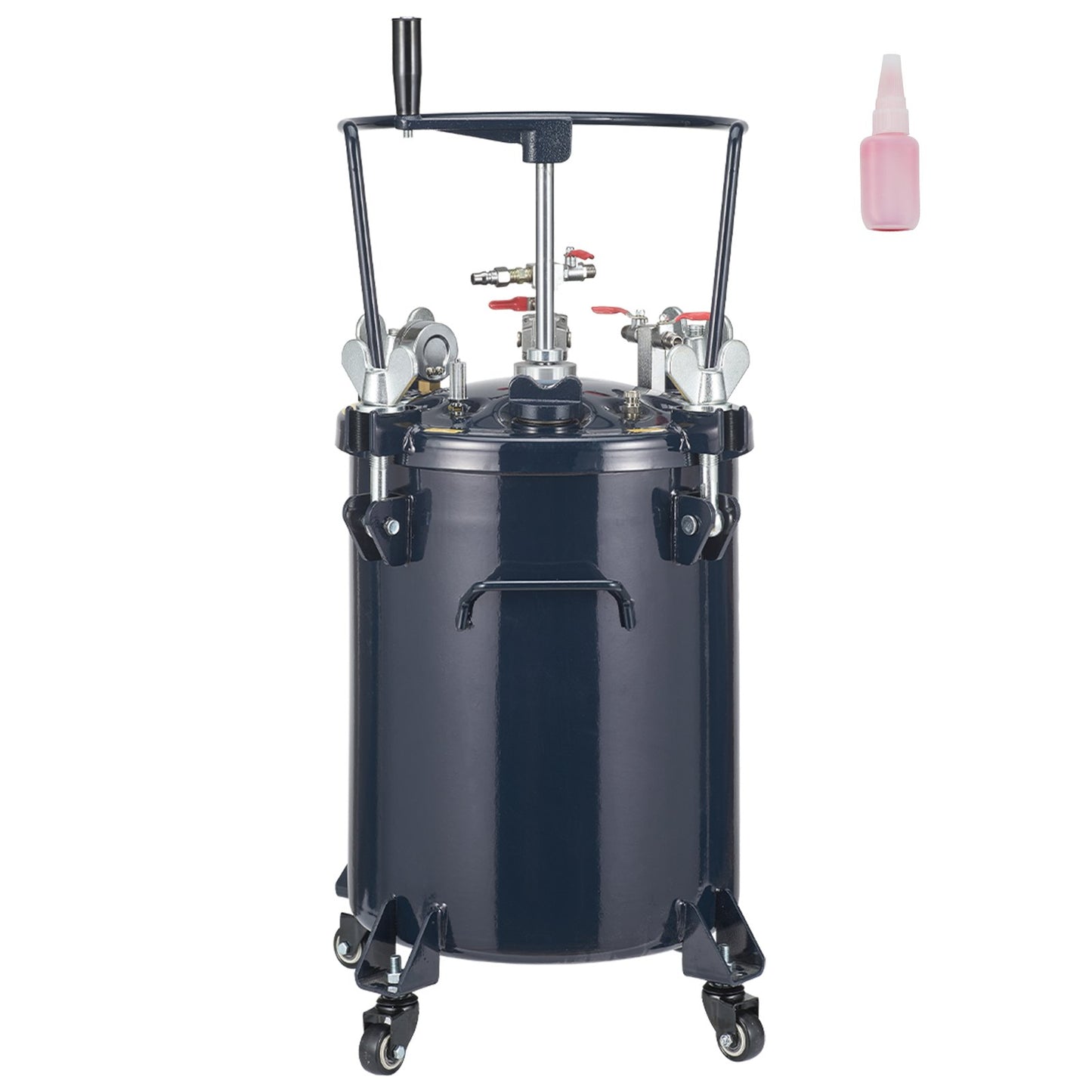 Spray Paint Pressure Pot Tank, 30L/8gal Air Paint Pressure Pot med manuell blandningsomrörare, läckagereparation tätningsmedel för industrin Heminredning Arkitektur Konstruktion Bilmålning, 70PSI Max