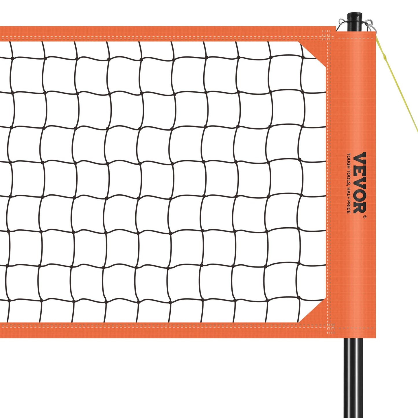 Utomhus bärbart volleybollnätsystem, justerbar höjd aluminiumstolpar, professionellt volleybollset med PVC-volleyboll, pump, bärväska, kraftigt volleybollnät för bakgård, strand, gräsmatta