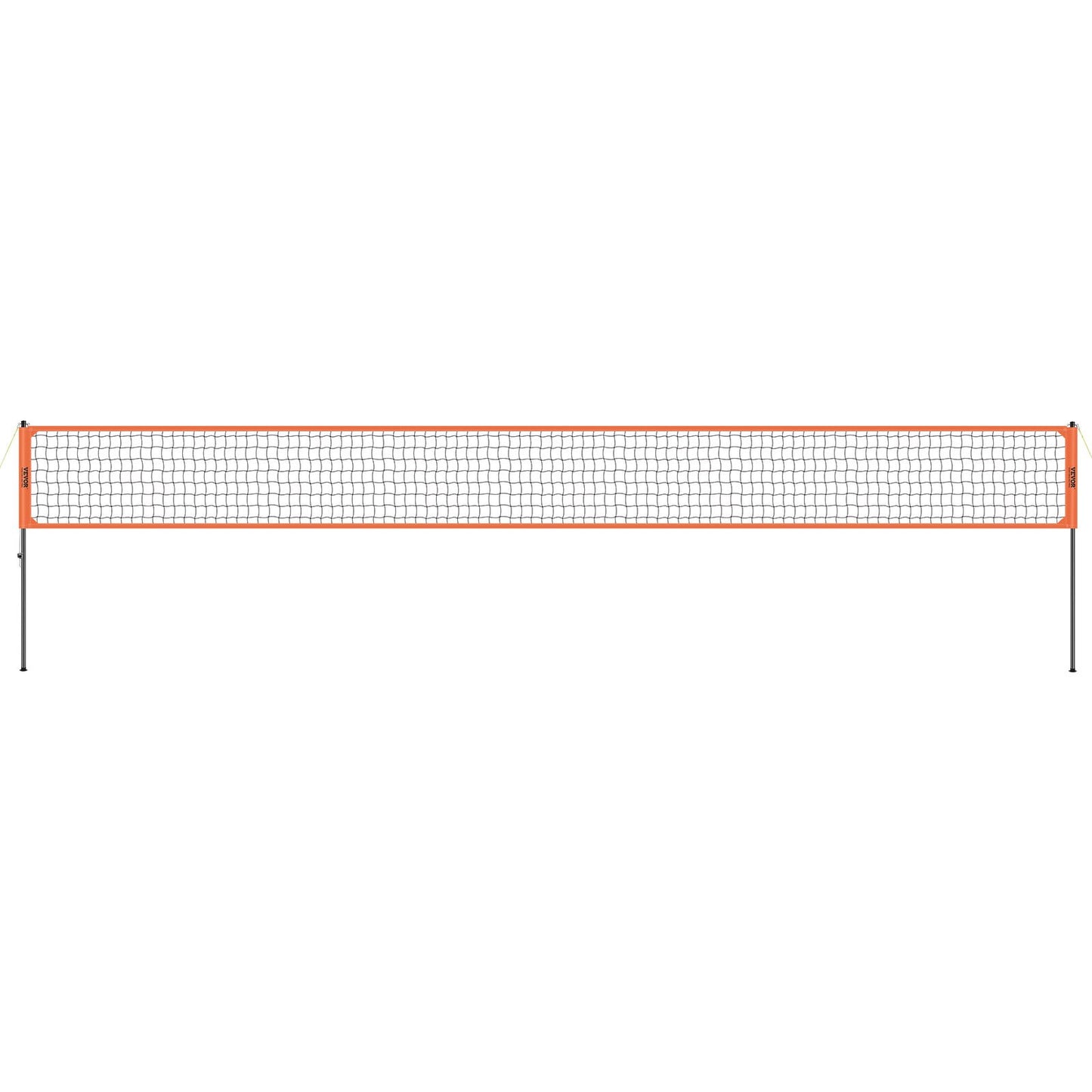 Utomhus bärbart volleybollnätsystem, justerbar höjd aluminiumstolpar, professionellt volleybollset med PVC-volleyboll, pump, bärväska, kraftigt volleybollnät för bakgård, strand, gräsmatta