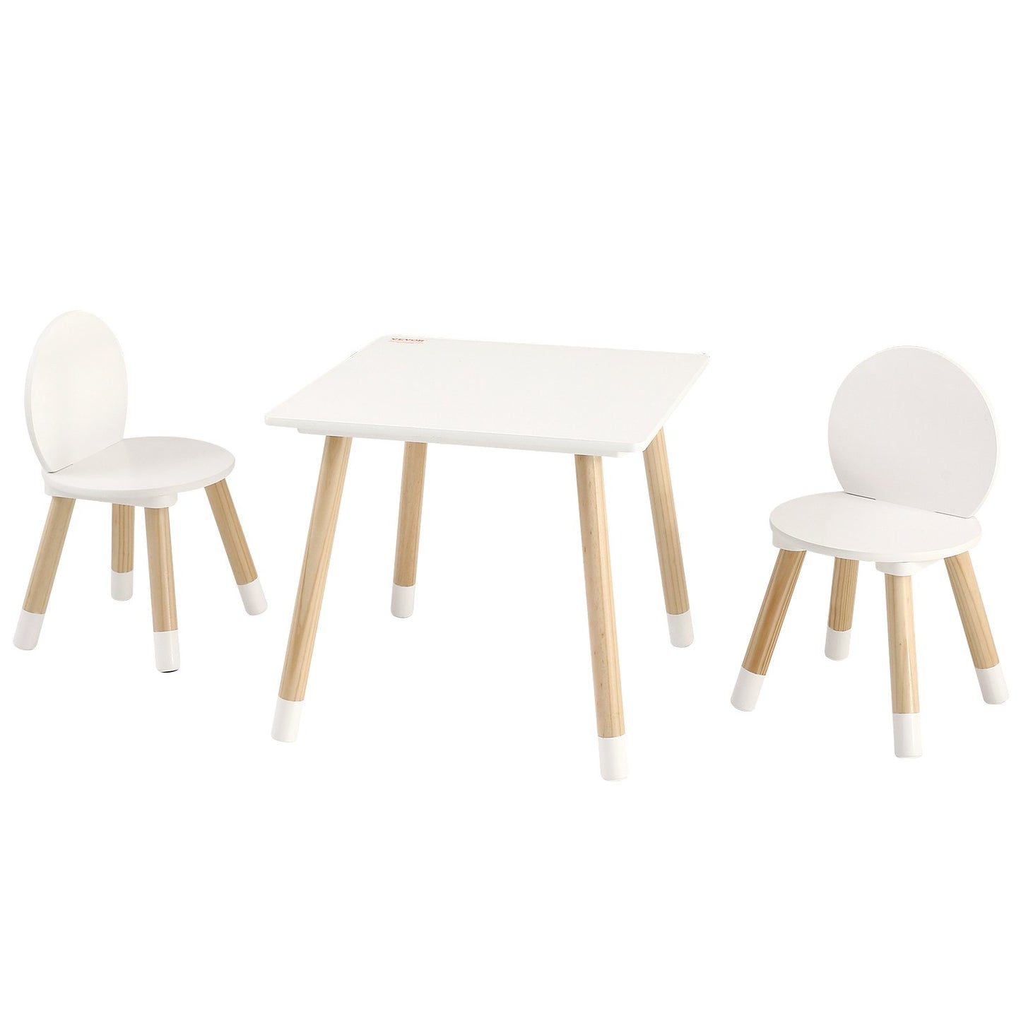 Kids bord och 2 stolar set, småbarn bord och stolar set, barn multiaktivitetsbord för konst, hantverk, läsning, lärande