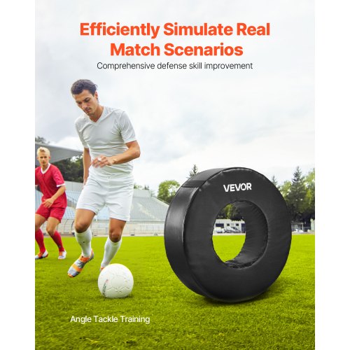 Fotbollstacklingshjul Tacklingsattrapp Vattentät PVC-tacklingsringrem 1 st | EU