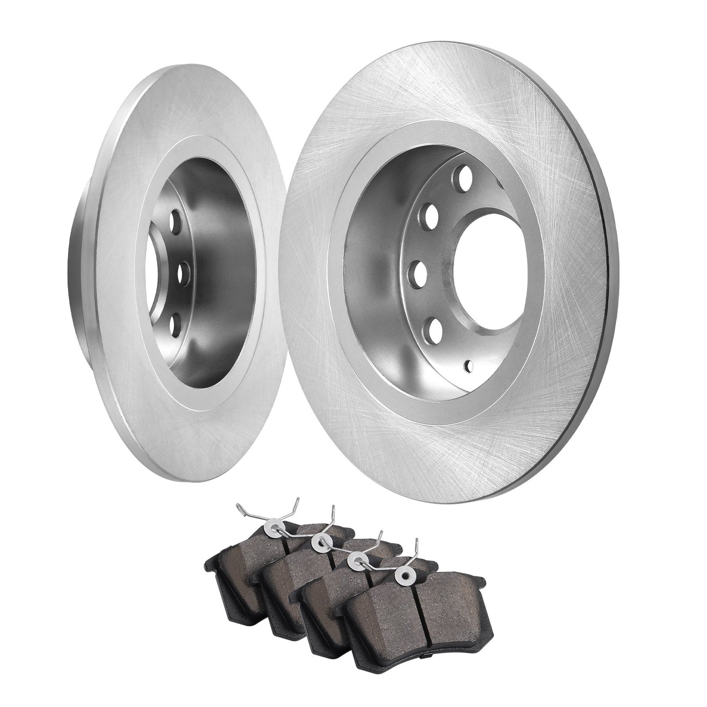 Rear Brake Kit Brake Rotors Brake Pad Replacement Kit for Audi A3(8P)