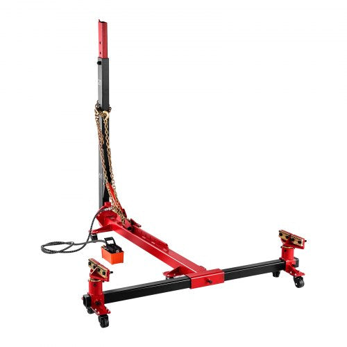 Auto Body Frame Puller Platter 6T Car Frame Machine 6000PSI Fotpump