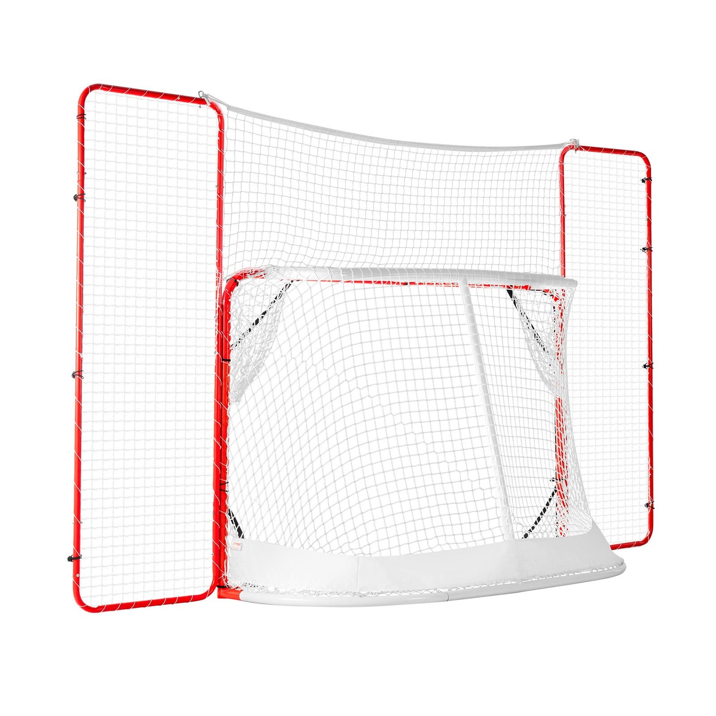 Hockey Goal med Backstop och Targets Street Outdoor Steel Hockey Net 72