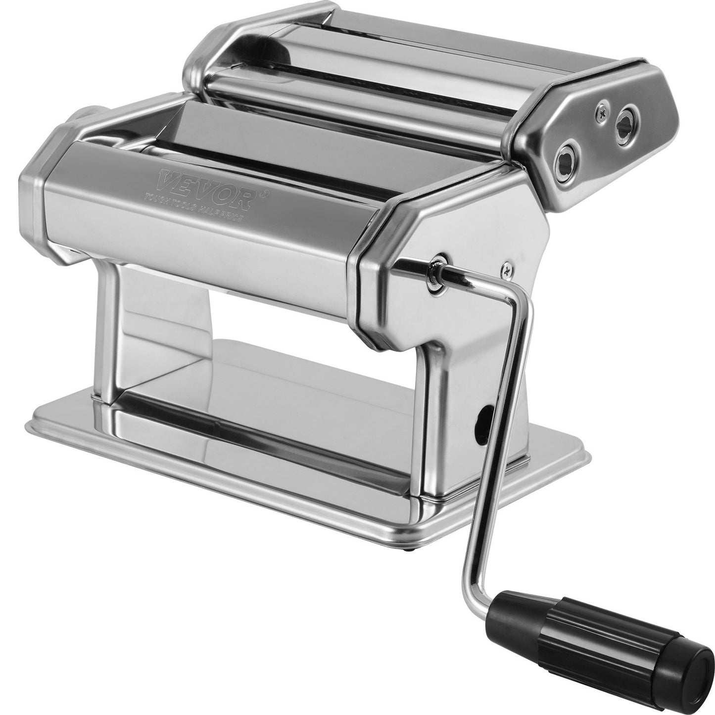 Pasta Maker Machine, 9 Adjustable Thickness Settings Noodles Maker, Stainless Steel Noodle Rollers and Cutter, Manual Hand Press, Pasta Making Kitchen Tool Kit, Perfect for Spaghetti Lasagna