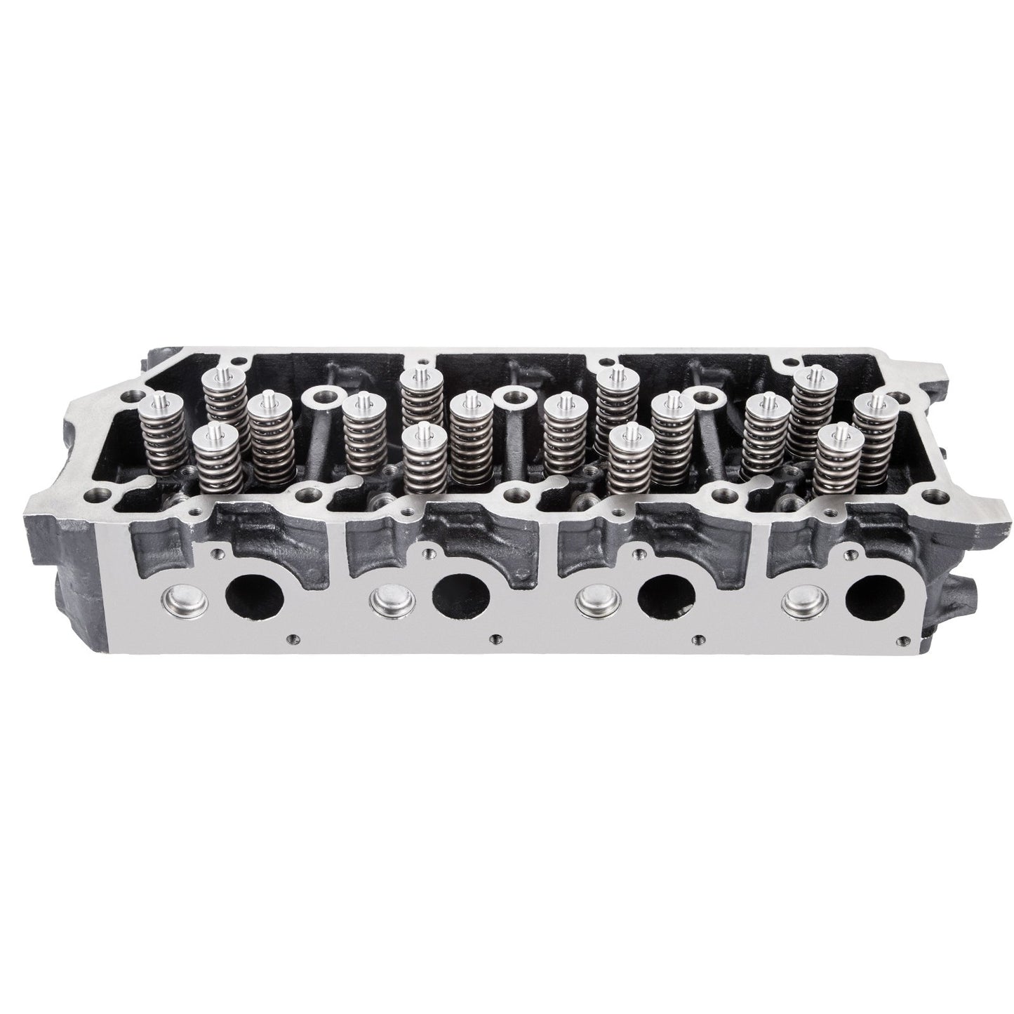 Zylinderkopf montiert, Motorzylinderkopf-Ersatzbaugruppe 6,4 l, Zylinderkopf aus Gusseisen, passend für 08–10 Ford F250 F350 F450 F550