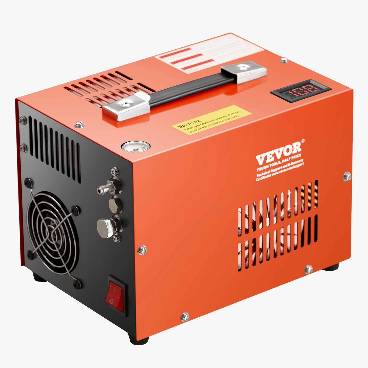 PCP Air Compressor 4500PSI PCP Airgun Compressor with Built-in Converter