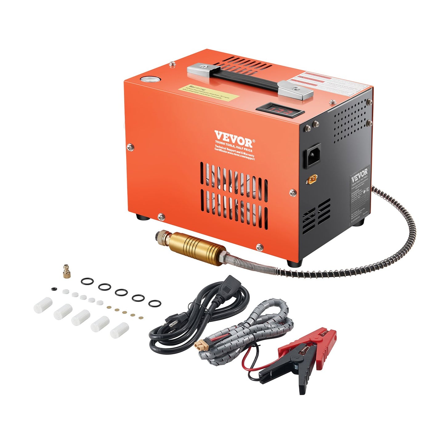 PCP Air Compressor 4500PSI PCP Airgun Compressor with Built-in Converter