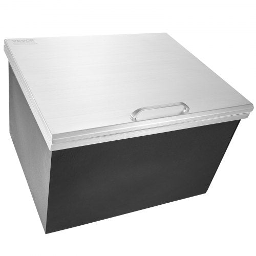 68 x 43 x 43 cm i kylbox i rostfritt stål med lock | EU