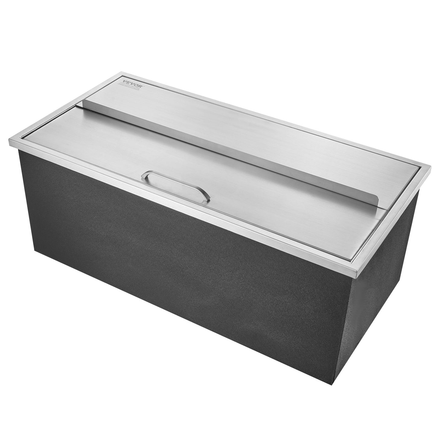 36"x18"x14" Drop in Ice Chest Ice Cooler Ice Bin Stainless steel with lid