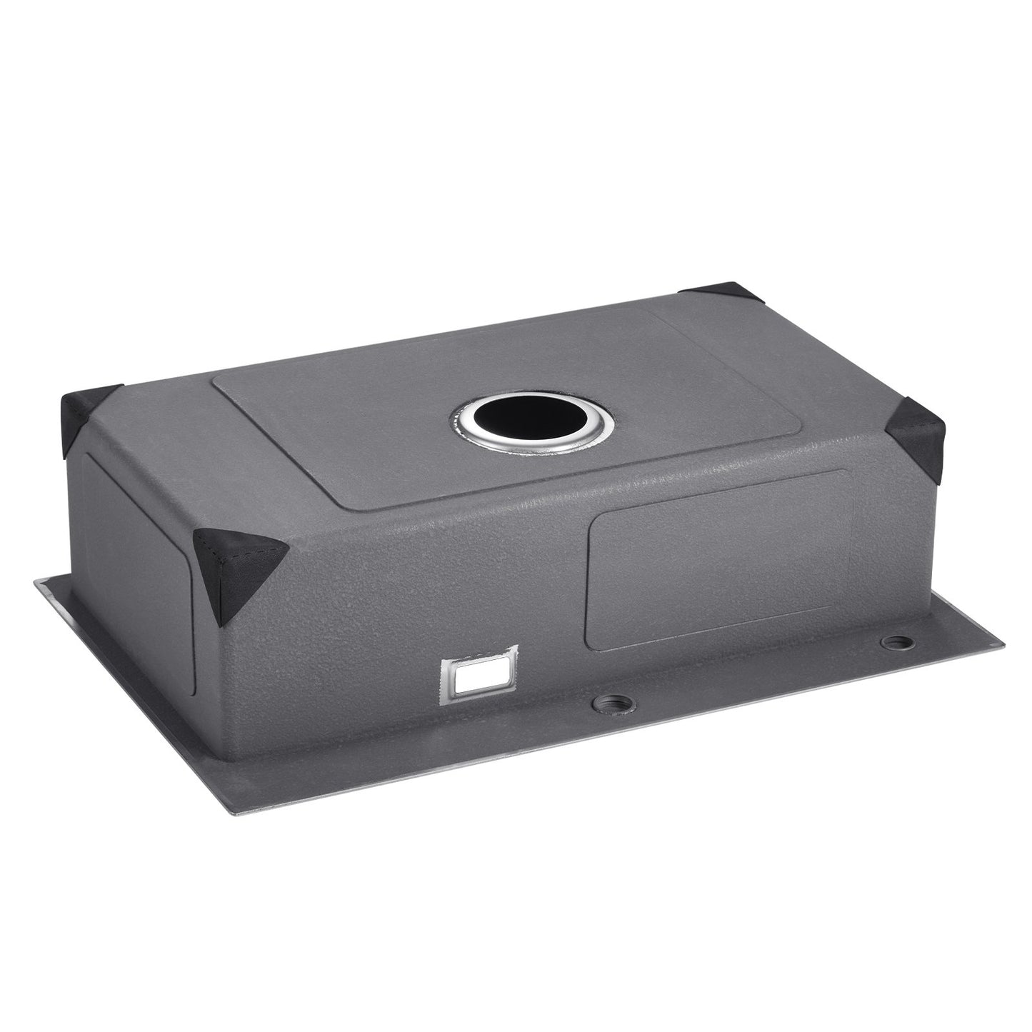 68cm Sink Top Mount Single Bowl Drop-In Basin Stainless Steel Bar