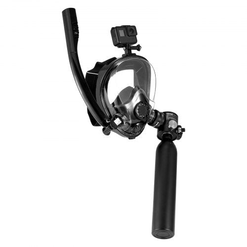 0,5 L Scuba Tank 32,81 ft Dykdjup Lungtank Kit med snorkelmask | EU