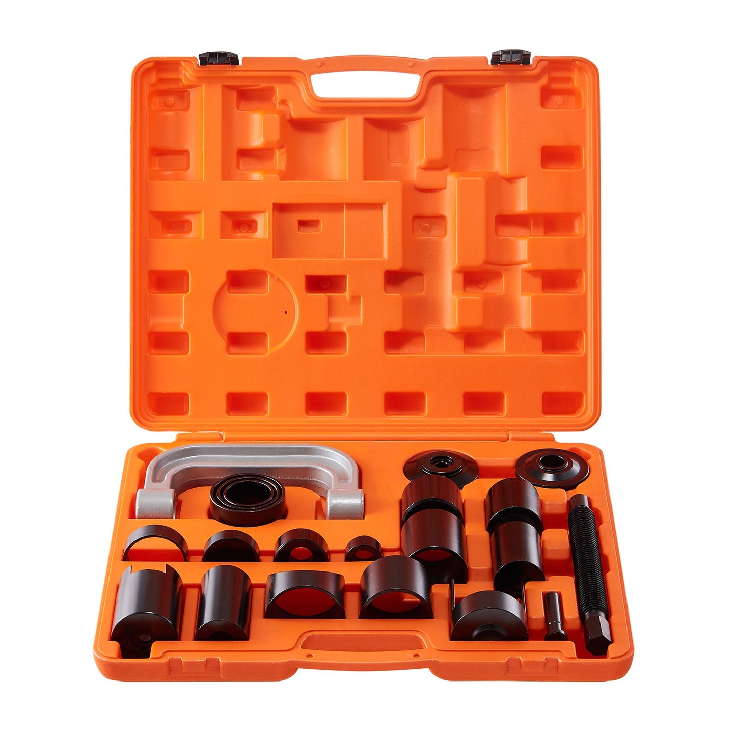 Ball Joint Press Kit, 21 Pcs Tool Set, C-press Ball Joint Remove and Install Tool, for Most 2WD and 4WD Cars, Heavy Duty Ball Joint Repair Kit for Car Repair