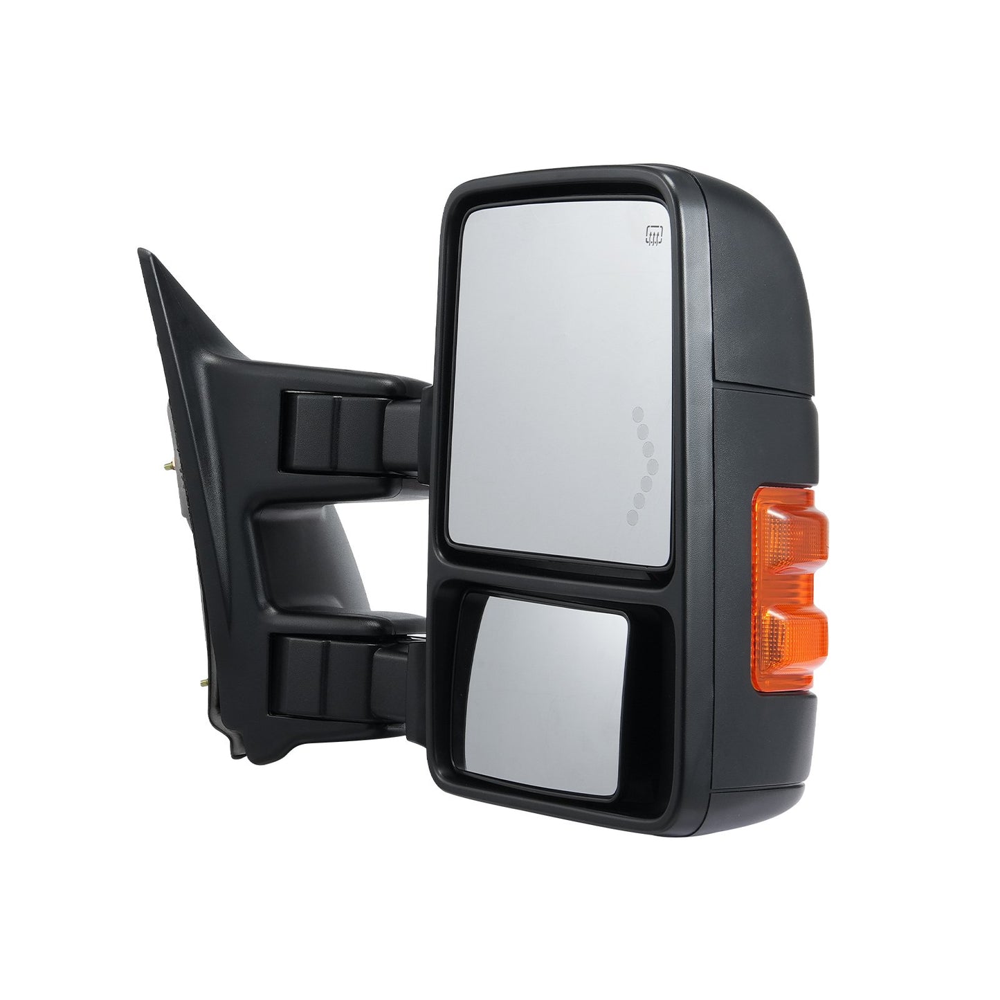 Power Uppvärmda dragspeglar för 2008-2016 Ford F250 F350 F450 F550 Fällbar
