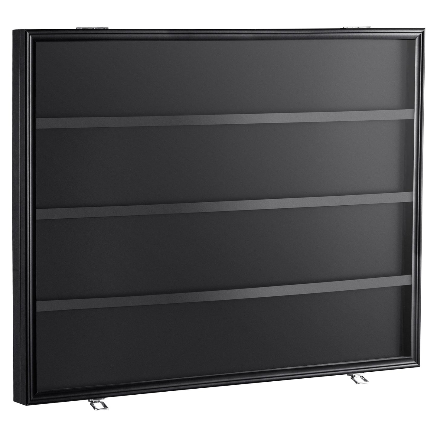 36 Graded Sport Card Display Case, 30,5x24,3x2,1 tum, Baseball Card Display Ram med 98 % UV-skydd Clear View PC-glas, låsbart väggskåp för fotboll Basket Hockey Trading Card