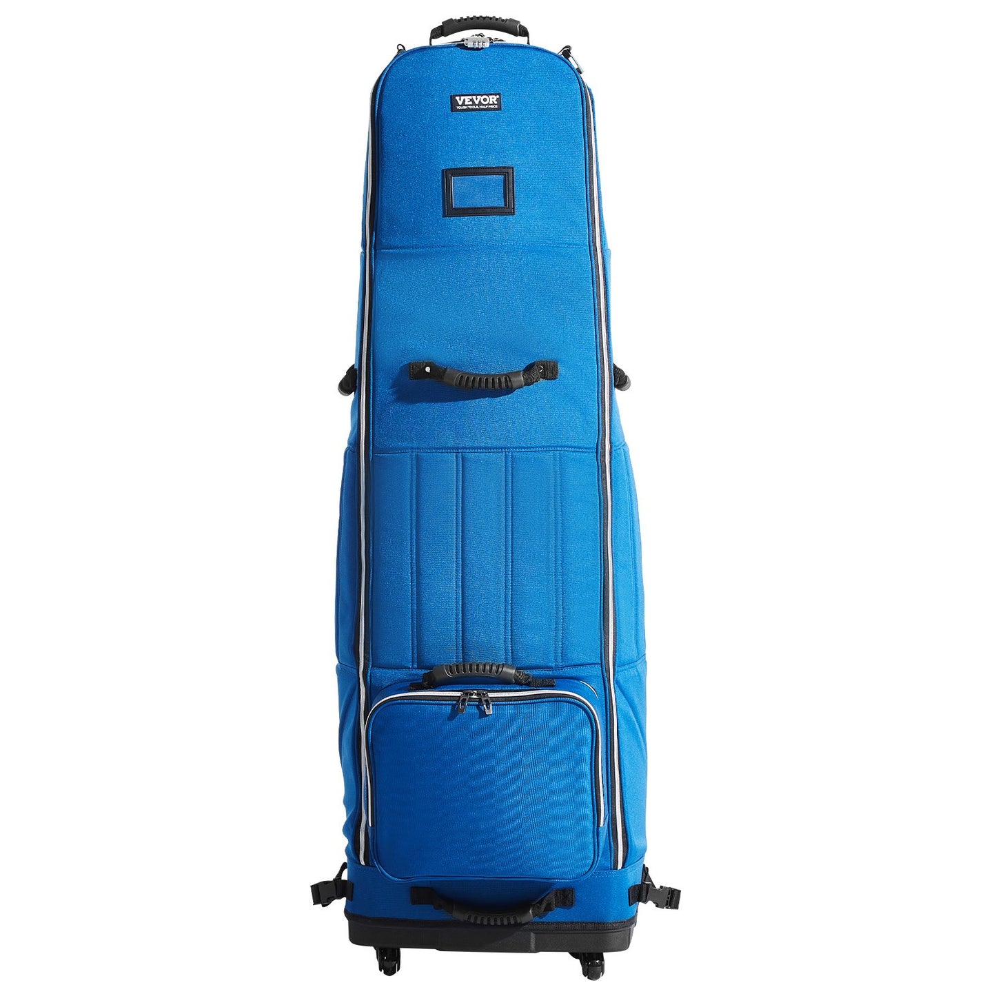 Golf Club Travel Bag Golf Luggage Bag Cover with Wheels 1200D Oxford