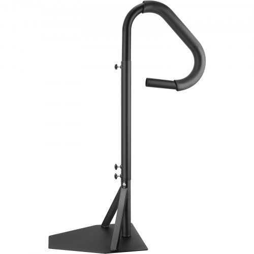 Bubbelpool handledare, 360 roterbar spa sidohandledare med 48"-63" justerbar höjd, rostsäker aluminium Spa Step Bubbelpool handledare med glidunderlag för inomhus och utomhus, 600 LBS kapacitet